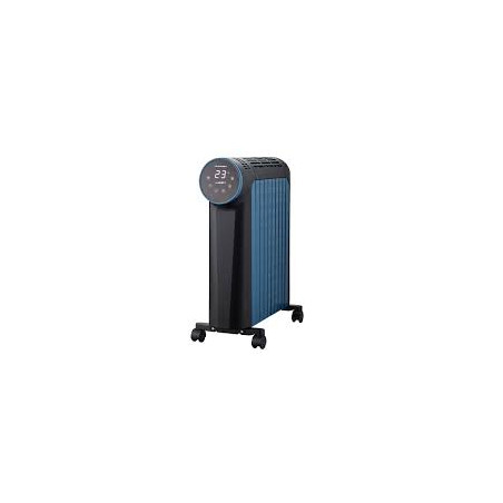 radiatore a olio blaupunkt 2500w nero/blu [hor811]