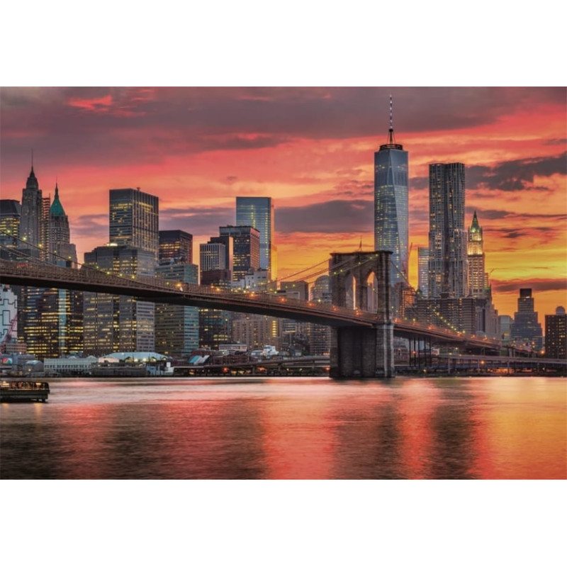 puzzle clementoni east river at dusk per adulti-m 1500pz [wzclet0ug031693]