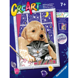 ravensburger - creart serie d classic: amici pelosi [237067]