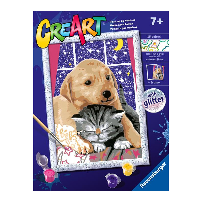 ravensburger - creart serie d classic: amici pelosi [237067]