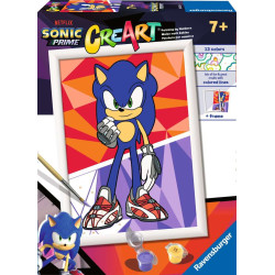 ravensburger - creart serie d licensed: sonic prime [236824]