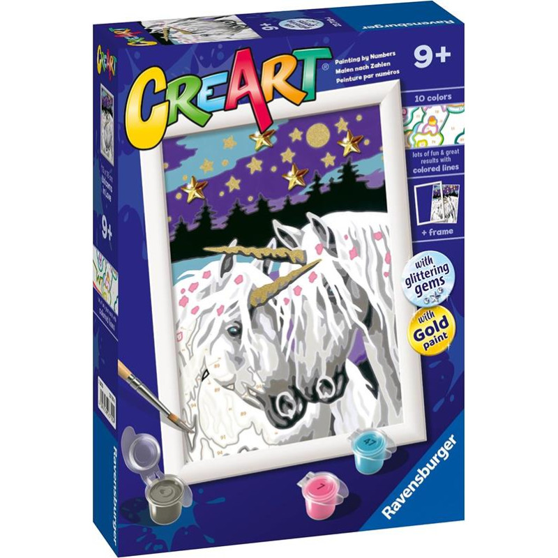 ravensburger - creart serie e classic: unicorni love [237104]