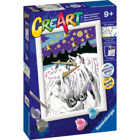 ravensburger - creart serie e classic: unicorni love [237104]