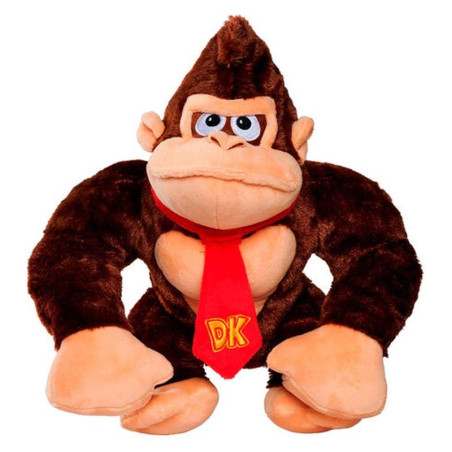 peluche simba super mario donkey kong 30cm marrone [109231531]