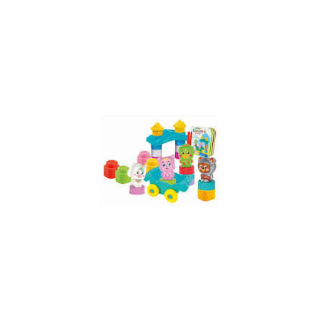 set da costruzione clementoni baby eroe e principesse 4figurine 45.1x31.1x33cm