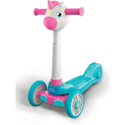 monopattino triciclo clementoni unicorno 24x16x54cm +2anni 1.9kg