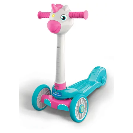 monopattino triciclo clementoni unicorno 24x16x54cm +2anni 1.9kg