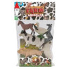 figurine globo 41705 animali fattoria in busta 6pz