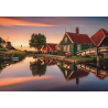puzzle clementoni 31696 casa verde a zaanse schans 59.2x84.3cm 1500pz