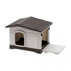 cuccia ferplast dogvilla 60 per cani 58x48x44cm grigio
