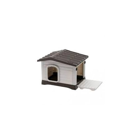 cuccia ferplast dogvilla 60 per cani 58x48x44cm grigio