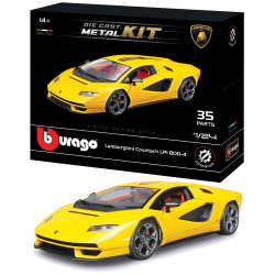 modellino bburago kit lamborghini countach 1:24