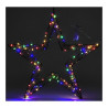 decoro luminoso general trade 405983 stella microled rgb 50cm assortito
