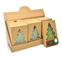 decorazione natalizia mercury luci con mollette alberello multicolore