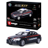 modellino bburago kit giulia carabinieri scala 1:24 multicolore