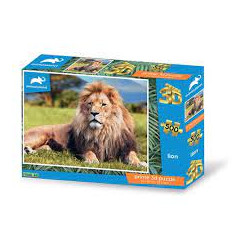 puzzle grandi giochi pu200000 leone 3d premium
