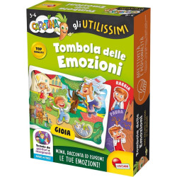 gioco educativo lisciani carotina gli utilissimi tombola delle emozioni