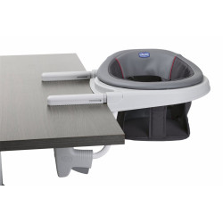 seggiolino da tavolo chicco per bambini girevole 360gradi/aperta