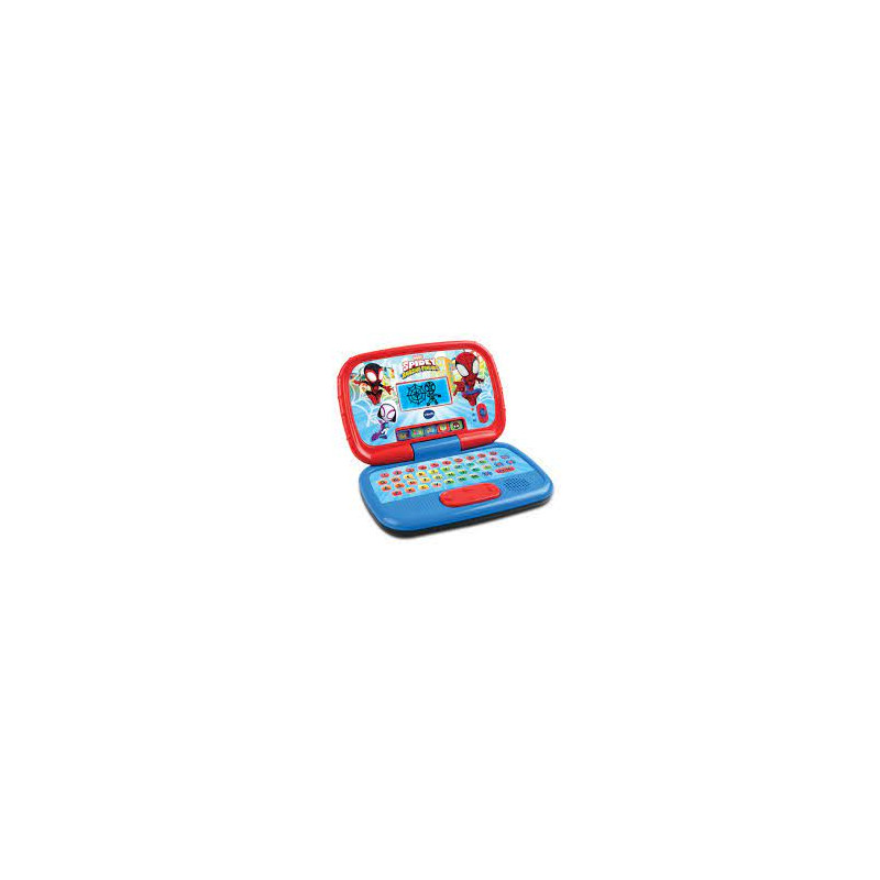 giochi d'attivita' clementoni spidey laptop a led/13 attivita'/34x25cm/5-7anni