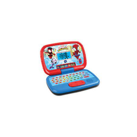 giochi d'attivita' clementoni spidey laptop a led/13 attivita'/34x25cm/5-7anni