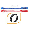 collarino ferplast gat5627 con campana per gatto multicolore