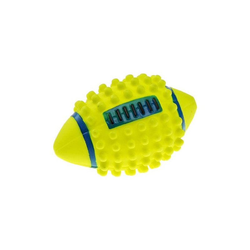 gioco per cani ferplast pa 6017 palla in lattice sonora 12x7x7cm