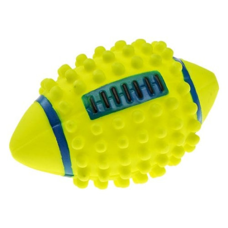 gioco per cani ferplast pa 6017 palla in lattice sonora 12x7x7cm