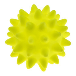 gioco per cani ferplast pa 6016 palla di riccio 11cm giallo