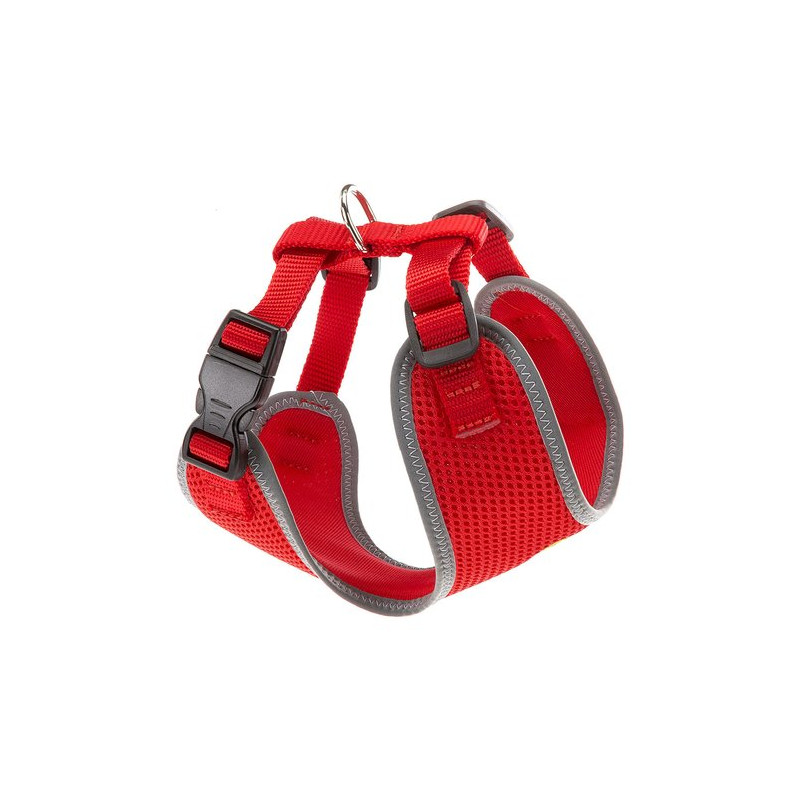 pettorina ferplast nikita taglia s per cani rossa