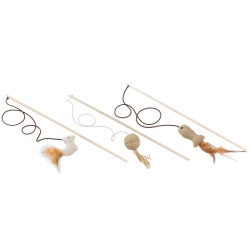 tiragraffi per gatti ferplast pa 4998 assortimento bastoncini in