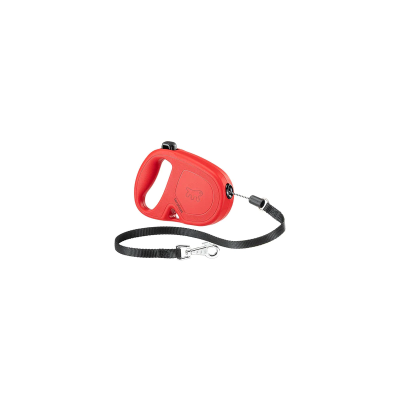guinzaglio ferplast flippy one cord allungabile con cordino per cani