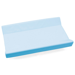 fasciatoio italbabyin pvc 2 lati per bagnetto tinta unita azzurro