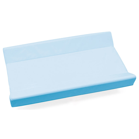 fasciatoio italbabyin pvc 2 lati per bagnetto tinta unita azzurro