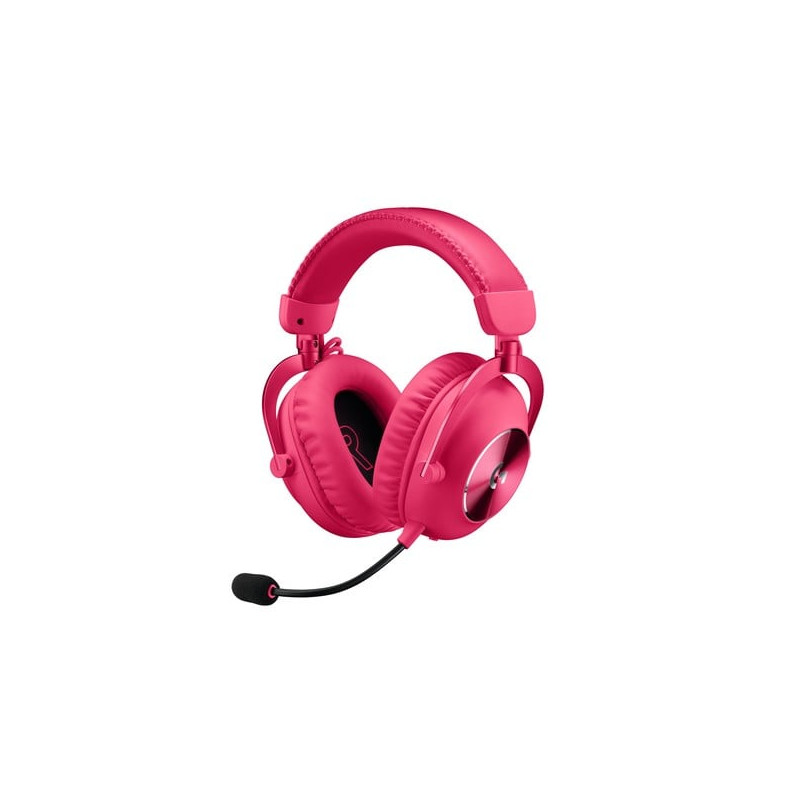 cuffie logitech g pro x2 lightspeed magenta [981-001275]