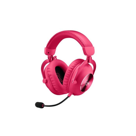 cuffie logitech g pro x2 lightspeed magenta [981-001275]