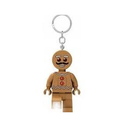 portachiavi lego lgl-ke182 omino di pan di zenzero con torcia