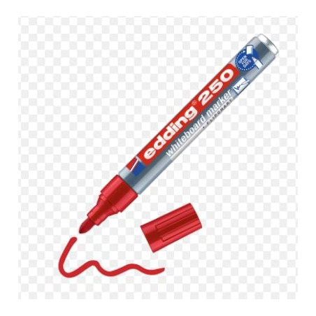 pennarello edding 250 punta del proiettile per lavagna bianca 1.5/3mm