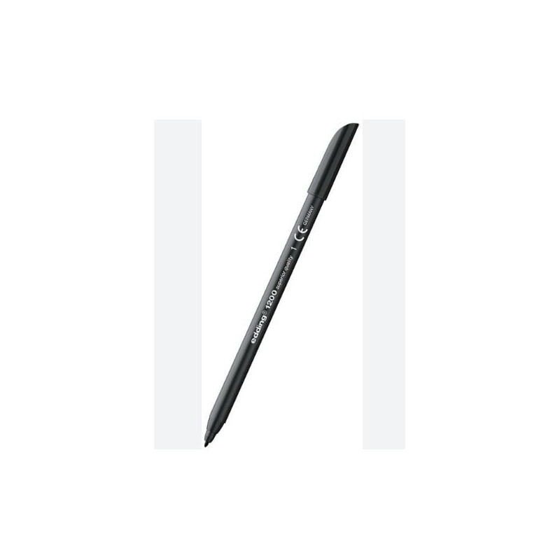 pennarello edding 1200 punta fibra 0.5mm nero [4-1200001]