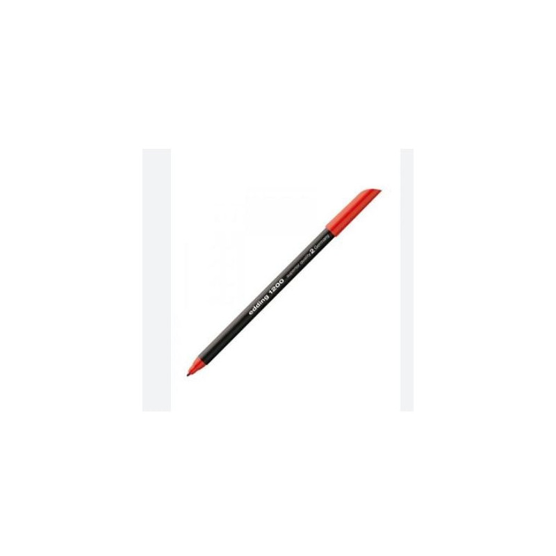 pennarello edding 1200 punta fibra 0.5mm rosso [4-1200002]