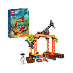 gioco da costruzione lego city haiangriff-stuntchchallenge multicolore