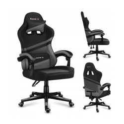 sedia da gaming huzaro force 4.4 grigio [hz-force 4.4 grey mesh]