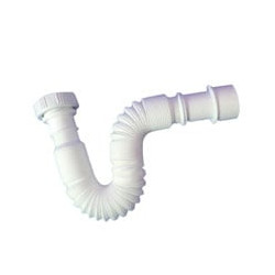 Tubo per scarico lavelli 1"1/4x32 300/730 bianco [goplast ]