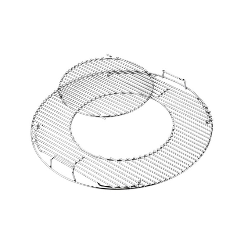 griglia barbecue weber gourmet bbq 57cm acciaio inox