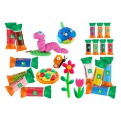 pasta da modellare globo 42166 34x50gr 20 colori assortiti