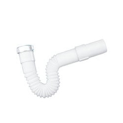 Tubo per scarico lavelli spirale 1" x32 350/700 b/co [goplast