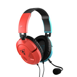 cuffie turtle beach recon 50 wired gaming blu/rosso [tbs-8150-05]