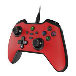controller genesis mangan 300 per pc/switch/pad mobile cablato rosso