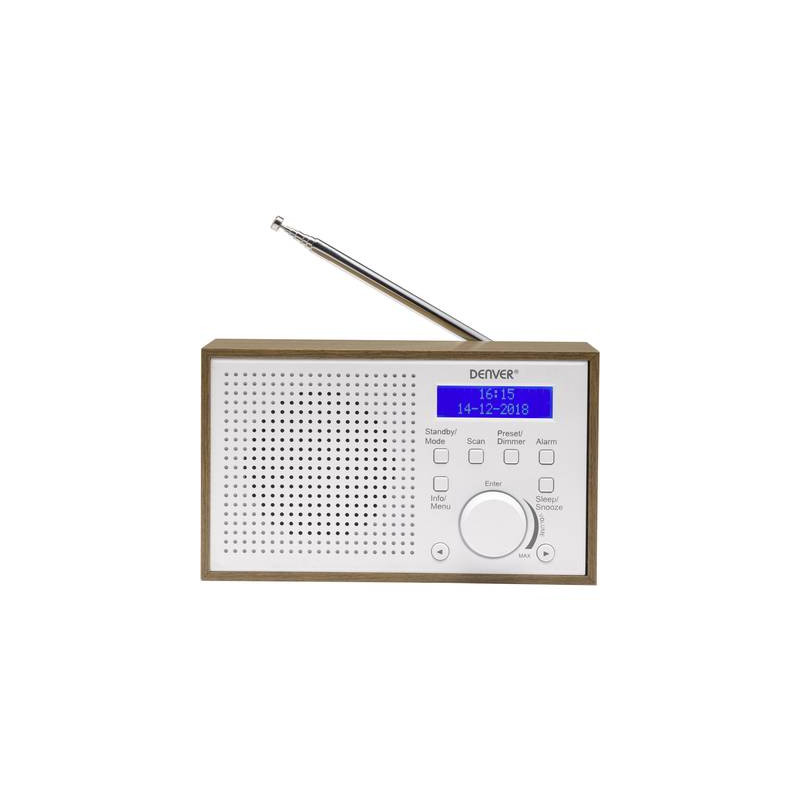 radio denver dab-46 bianco [111111000400]