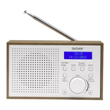radio denver dab-46 bianco [111111000400]
