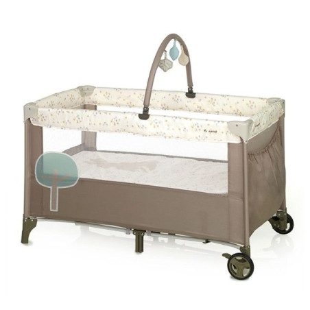 lettino da viaggio jane duo level toys iris beige